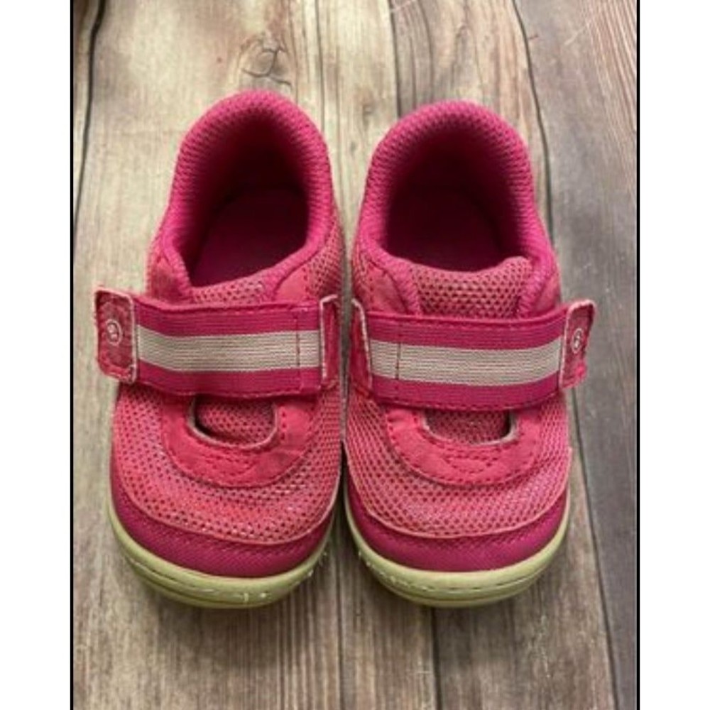 Stride Rite Hot Pink Little Girl Toddler Shoes, Size 5